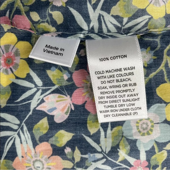 Sportscraft Liberty Fabrics Floral Shirt 16 - Picture 5 of 5